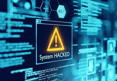 System hacked alert