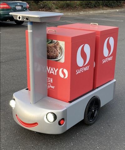 Fully electric Safeway Tortoise cart