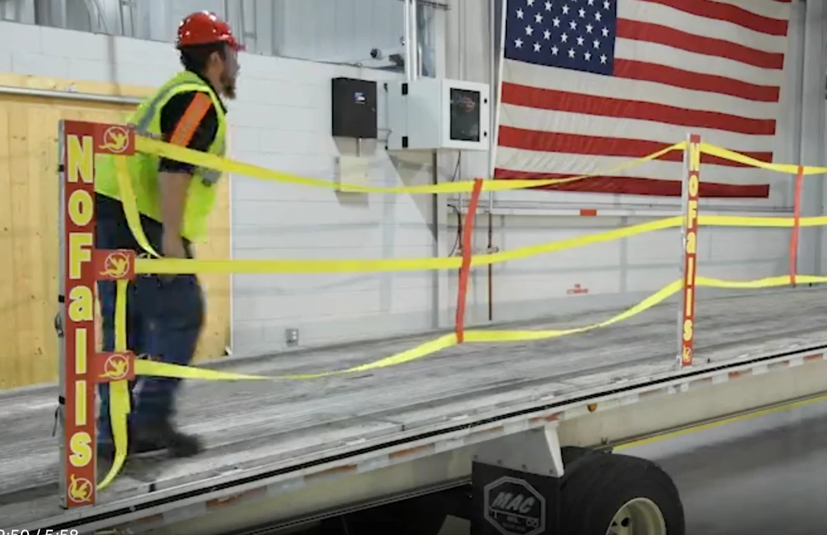 Flatbed carrier invents safety feature for drivers - Vimarsana News