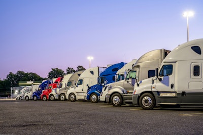 Studies show that 98% of drivers report problems finding safe truck parking, and the average driver spends 56 minutes of available drive time every day looking for parking.