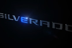 As far as pictures, Chevy would only reveal some badging when announcing its electric Silverado.