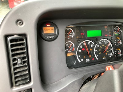 truck dashboard