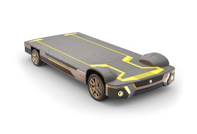 REE Automotive's P7 platform has a max payload rating of 8,818 lbs. Hino announced this week its partnership with REE to develop modular electric trucks.