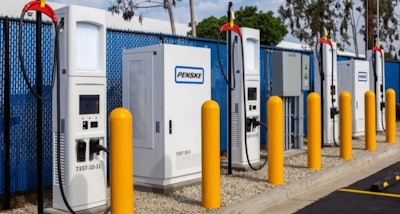 penske charging stations