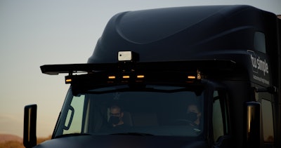 semi truck with autonomous technology