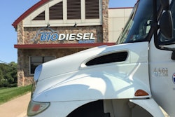 truck in front of national biodiesel board building