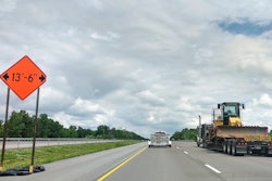 oversize load on highway