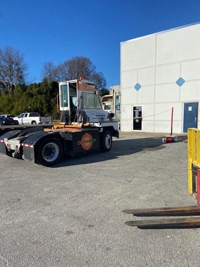 Benore Logistic Systems has been testing electric 'switcher' trucks from Orange EV to handle yard movements.