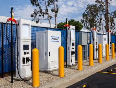 penske charging stations