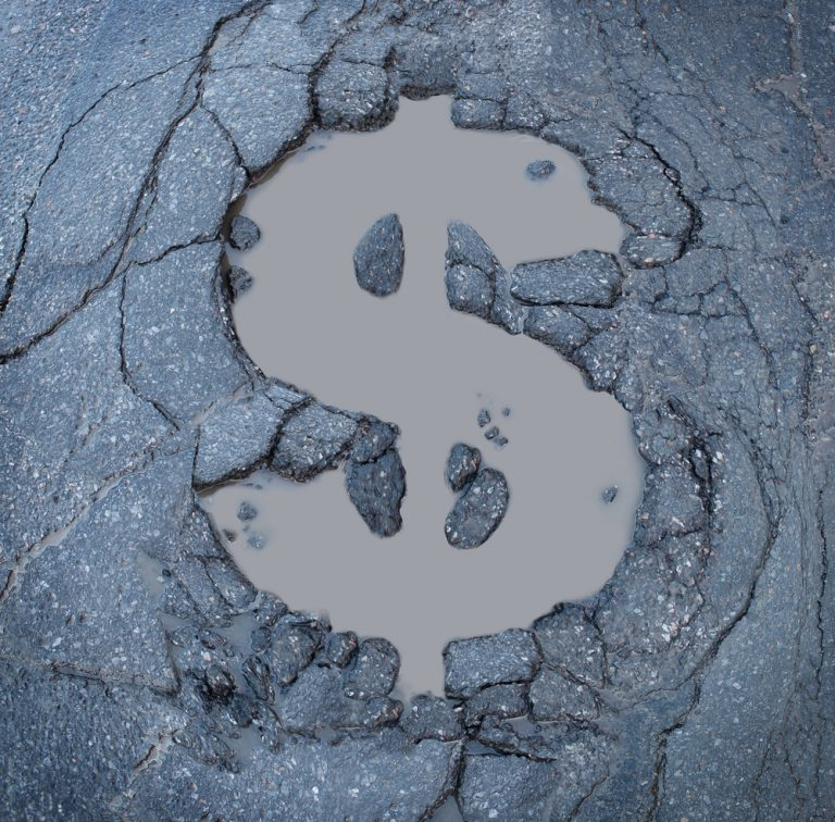 Pothole Money Infrastructure Funding