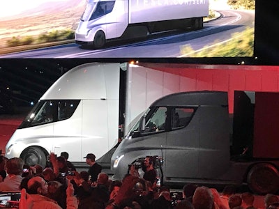 Tesla electric Semi