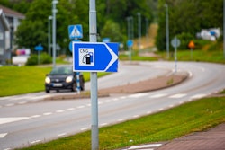 electric charging station sign