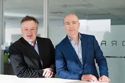 Polaris Transportation is a Toronto-based LTL carrier that specializes in cross-border freight. Dave Brajkovich, left, is chief technology officer and Dave Cox, right, is president.