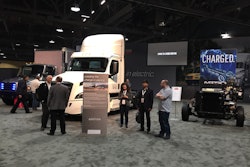 The Advanced Clean Transportation Expo, shown here in 2019, will resume this Monday in Long Beach, Calif. following last year's cancellation during the first wave of COVID. Attendees will be required to wear masks per California law. Buffets have been nixed and registration desks have been spread out to help encourage social distancing.