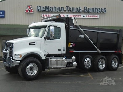 McMahon Truck Centers dump truck
