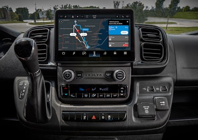 Promaster infotrainment system