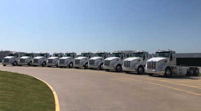 Shippers Transport Express took delivery of 10 Peterbilt 579EVs, which it will use in operations at the Port of Oakland.
