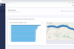 A report in the Fleet Compete software shows users how their mpg compares to the top performers.