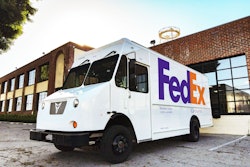 Xos electric stepvan.