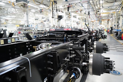 mack truck assembly line