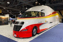 Shell Starship 2.0 on display this week at the Advanced Clean Transportation Expo in Long Beach, Calif.