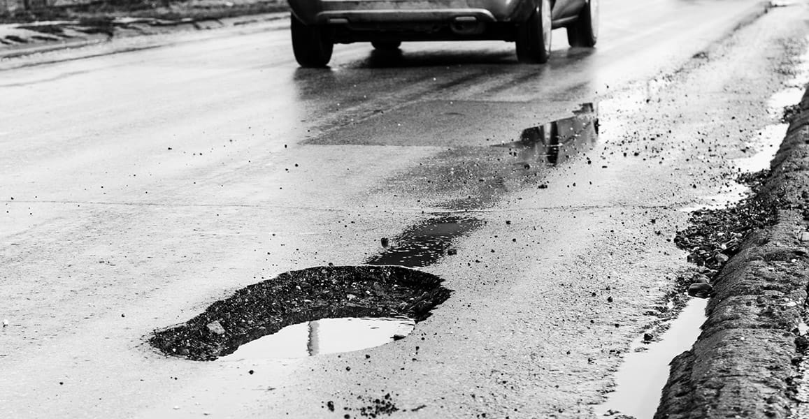 According to SmartWitness, their Artificial Intelligence Driving Events (AIDE) software can discern between a pothole and a collision.
