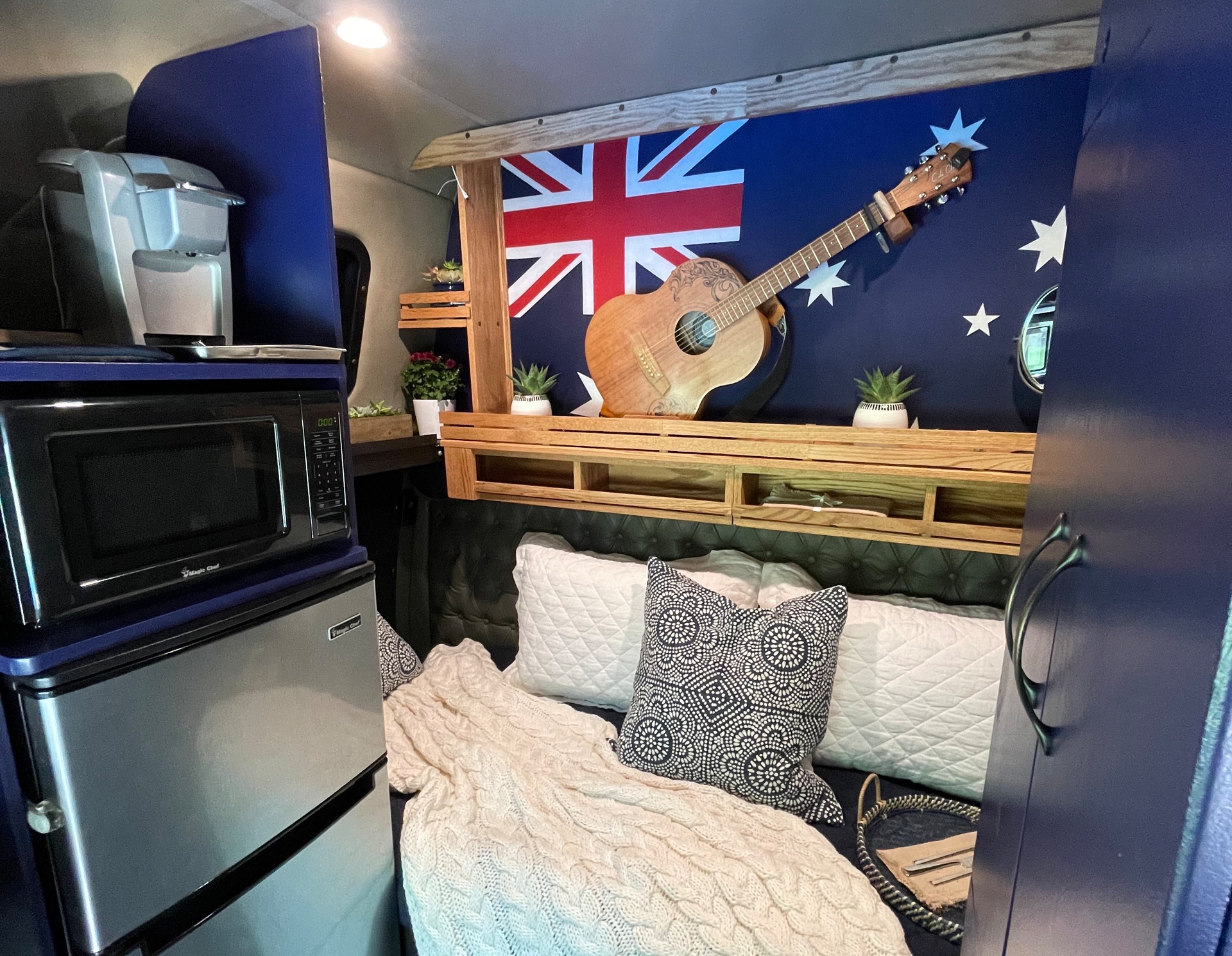 Debbie Desiderato's sleeper's interior