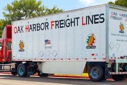 Oak Harbor Freight Lines semi-truck and trailer