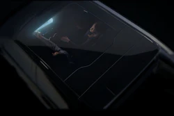 Chevy reports that the glass roof in the all-electric Silverado provides greater visibility and more headroom.