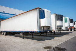 reefer units at a dock