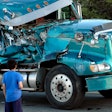 wrecked 18-wheeler
