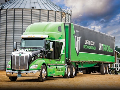 Long Haul Trucking semi-truck