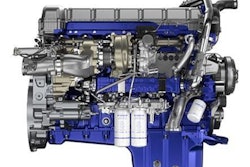 Volvo turbo compounding engine