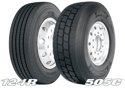 Yokohama Tire 124 R & 505 C