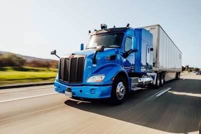 Embark driverless truck