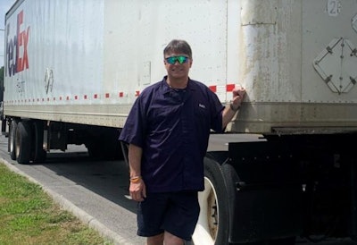FedEx Freight's Jeff Stinson has been named the Tennessee Trucking Association's Driver of the Year.