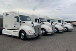 JLT trucks parked