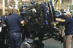 class 8 truck assembly line