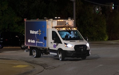 Gatik driverless Walmart truck