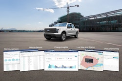 Ford Pro complimentary telematics dashboard