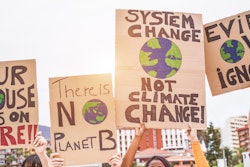 climate change protest signs