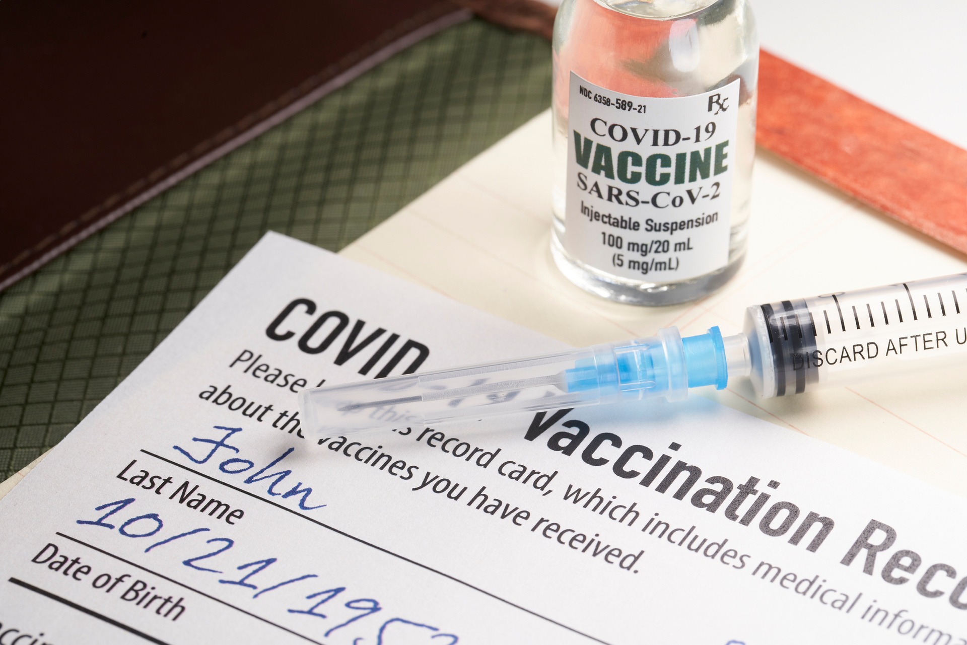 covid vaccination record