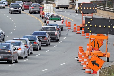 traffic and road construction