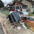 tow truck ATM bank heist