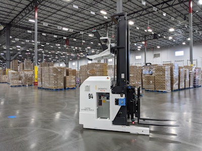 NFI automated mobile robot forklift