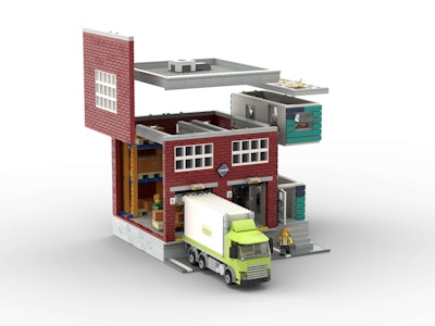 Thomas Geurts' Transport Inc. Lego set Idea