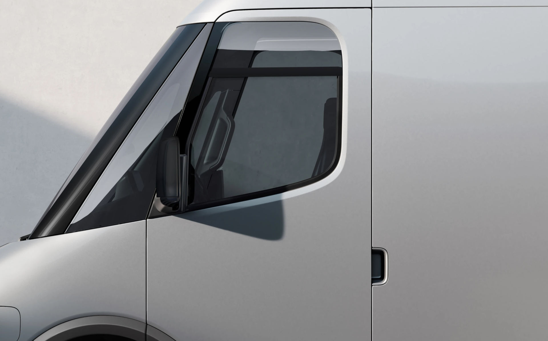 Rivian electric fleet van