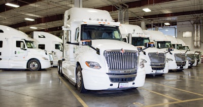 TuSimple Navistar International DHL autonomous trucks