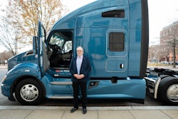 Jimmy Reddell with his new Kenworth T680