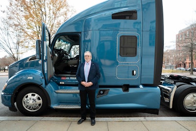 Jimmy Reddell with his new Kenworth T680